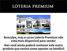Tablet Screenshot of loteriapremium.com